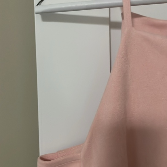 JACK by BB DAKOTA suede peachy pink dress - Picture 4 of 8